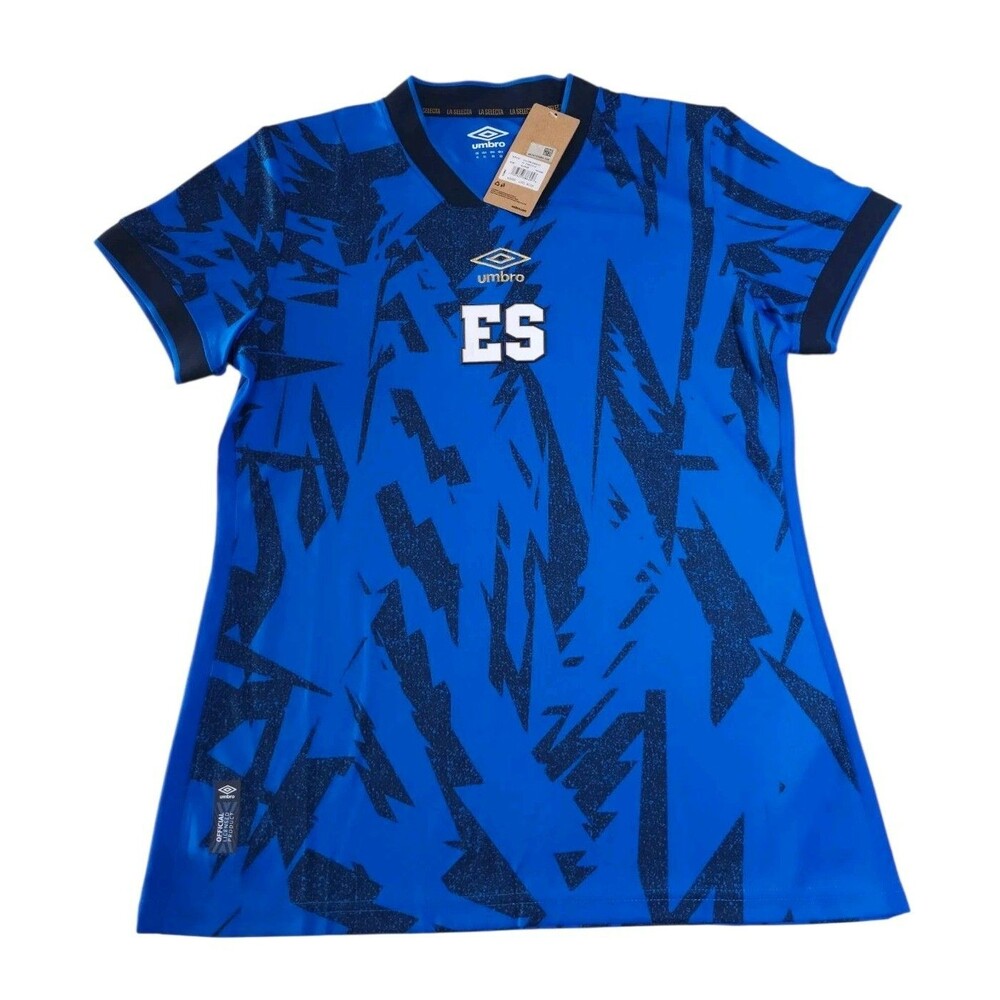 Umbro El Salvador National Team Selecta Home Soccer Jersey Authentic Women’s XL